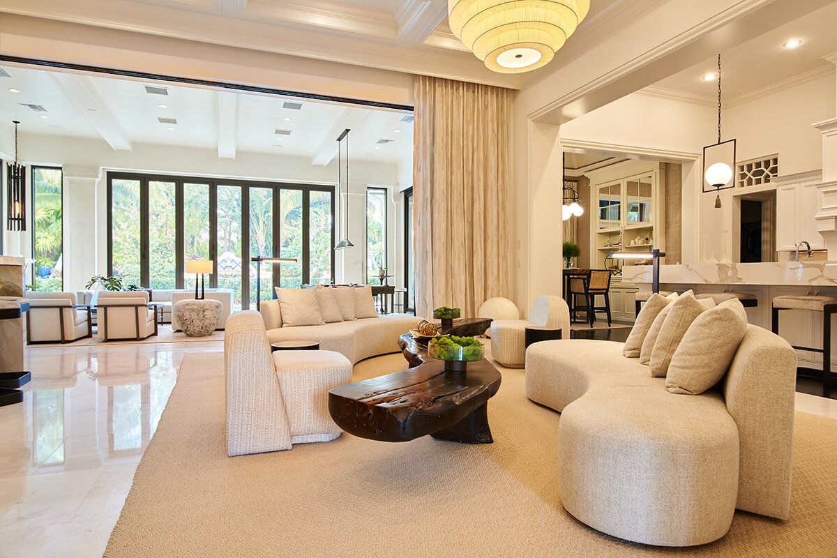 Living Room Design in Old Palm Palm Beach Gardens