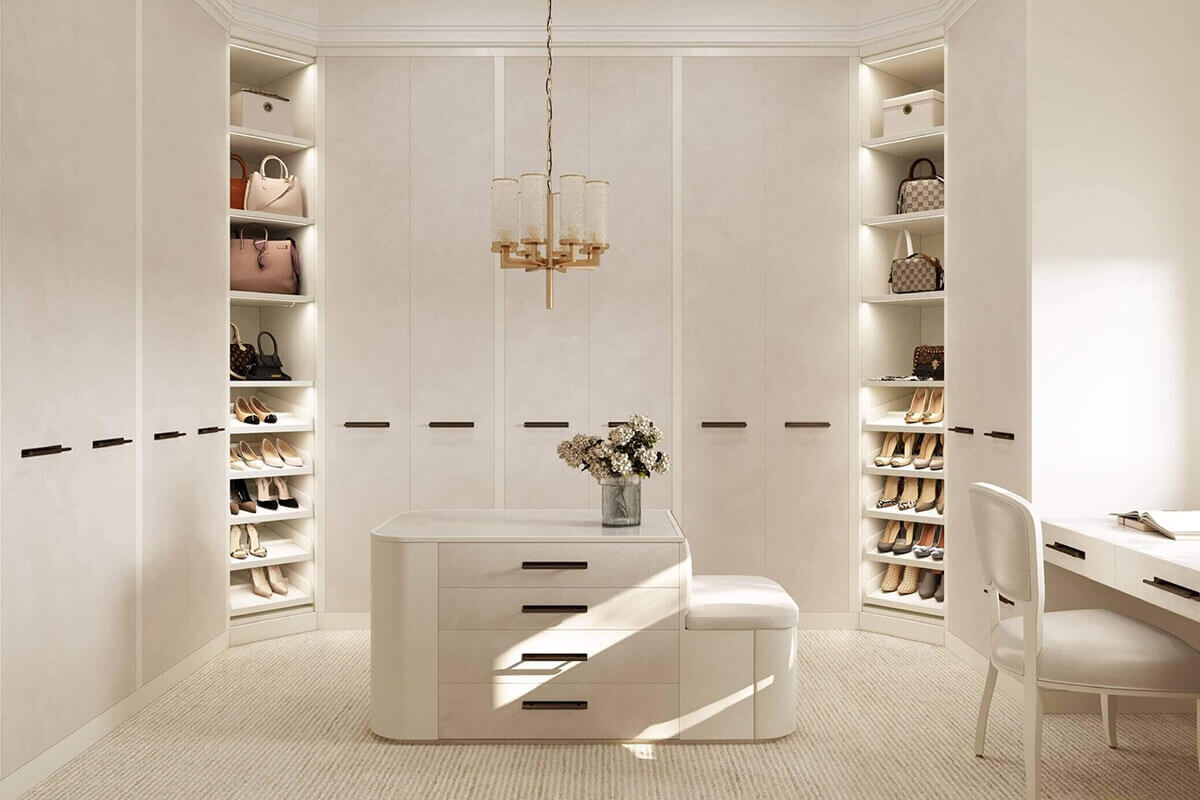 Bears Club Her Closet Design Luxury Jupiter Passerini