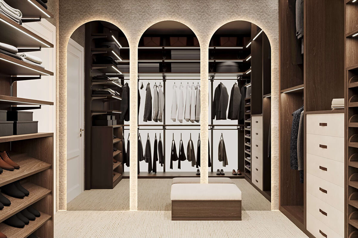 Bears Club His Closet Design Luxury Jupiter Passerini